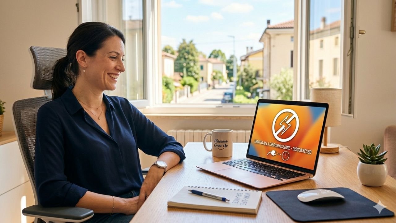 diritto alla disconnessione per mamme smart